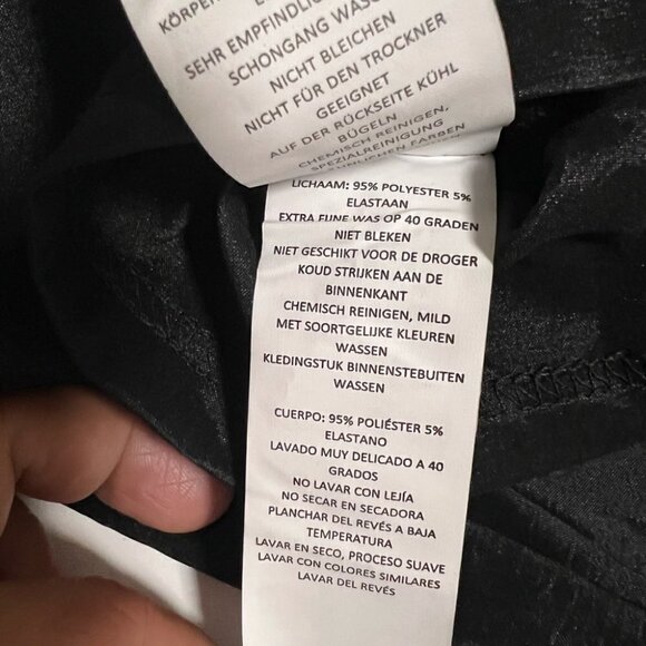 Nwt - Asos Design Naanaa Sweetheart Puff Sleeve Crop Top In Black. Size: 4 (Us) - Picture 16 of 16